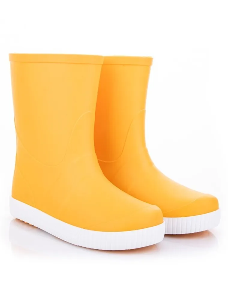 Kalosze dziecięce, żółte, GoKids