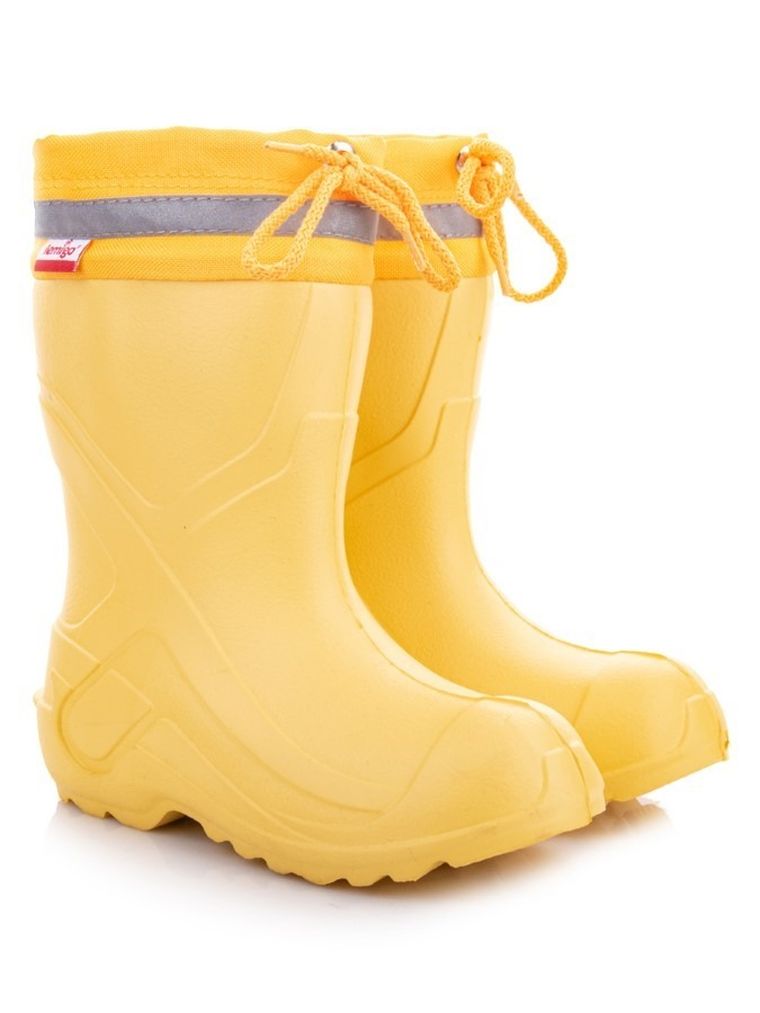 Kalosze dziecięce, żółte, Lemigo