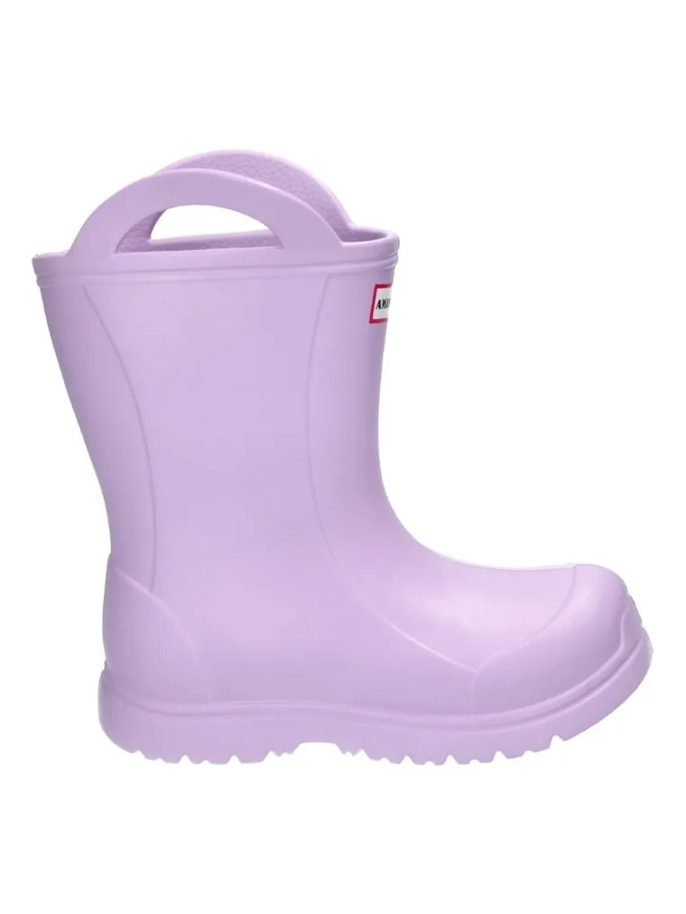 Kalosze dziewczęce, fioletowe, American Club