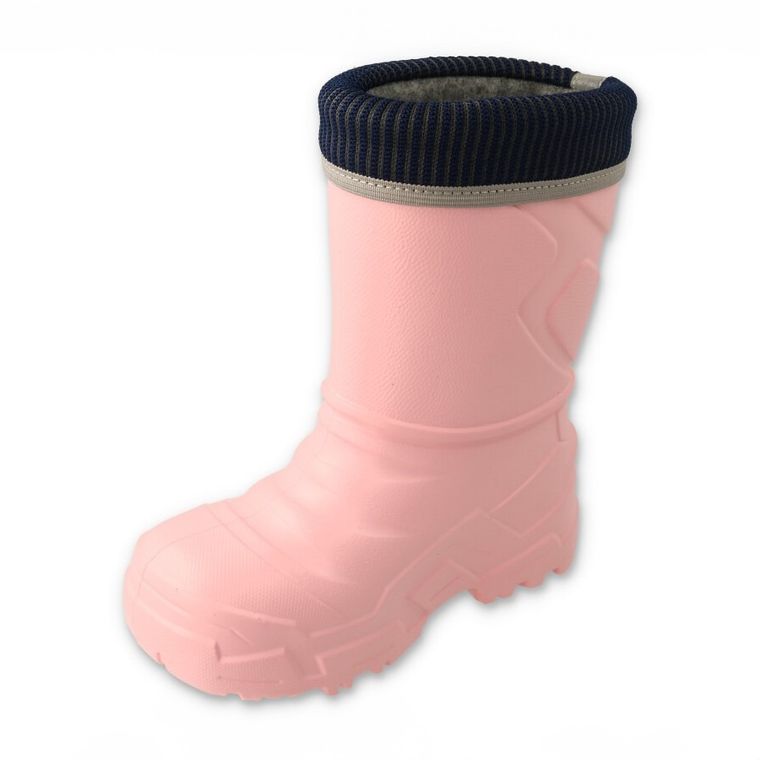 Kalosze dziewczęce, ocieplane, różowe, Befado