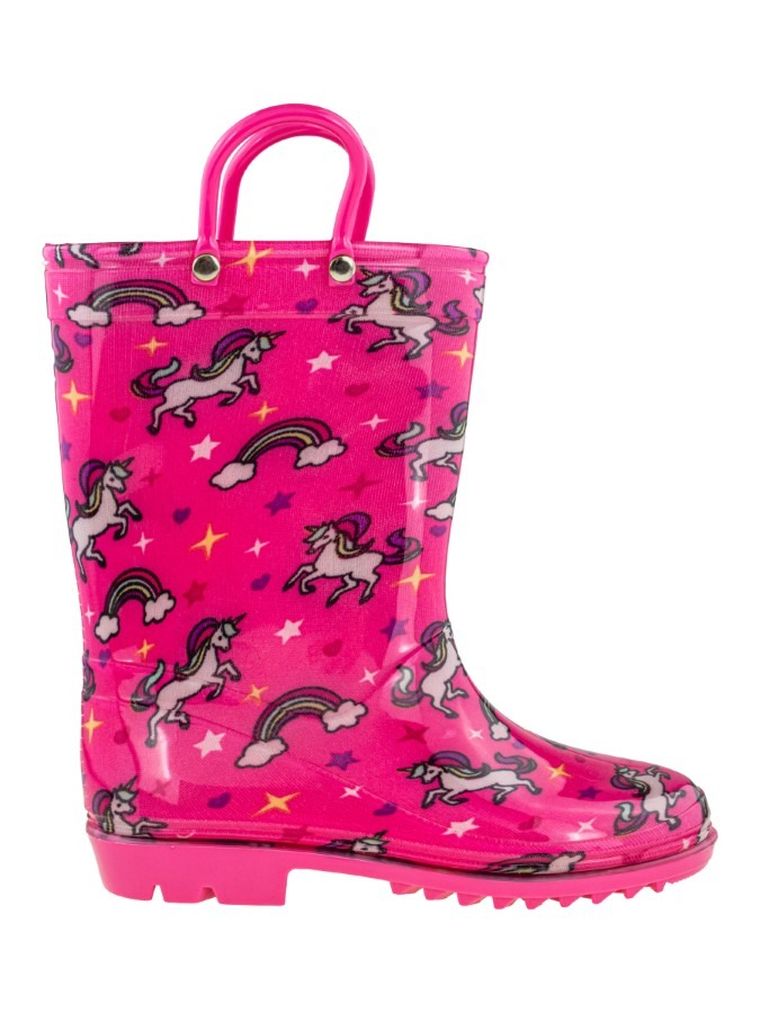 Kalosze dziewczęce, różowe, BBS Shoes