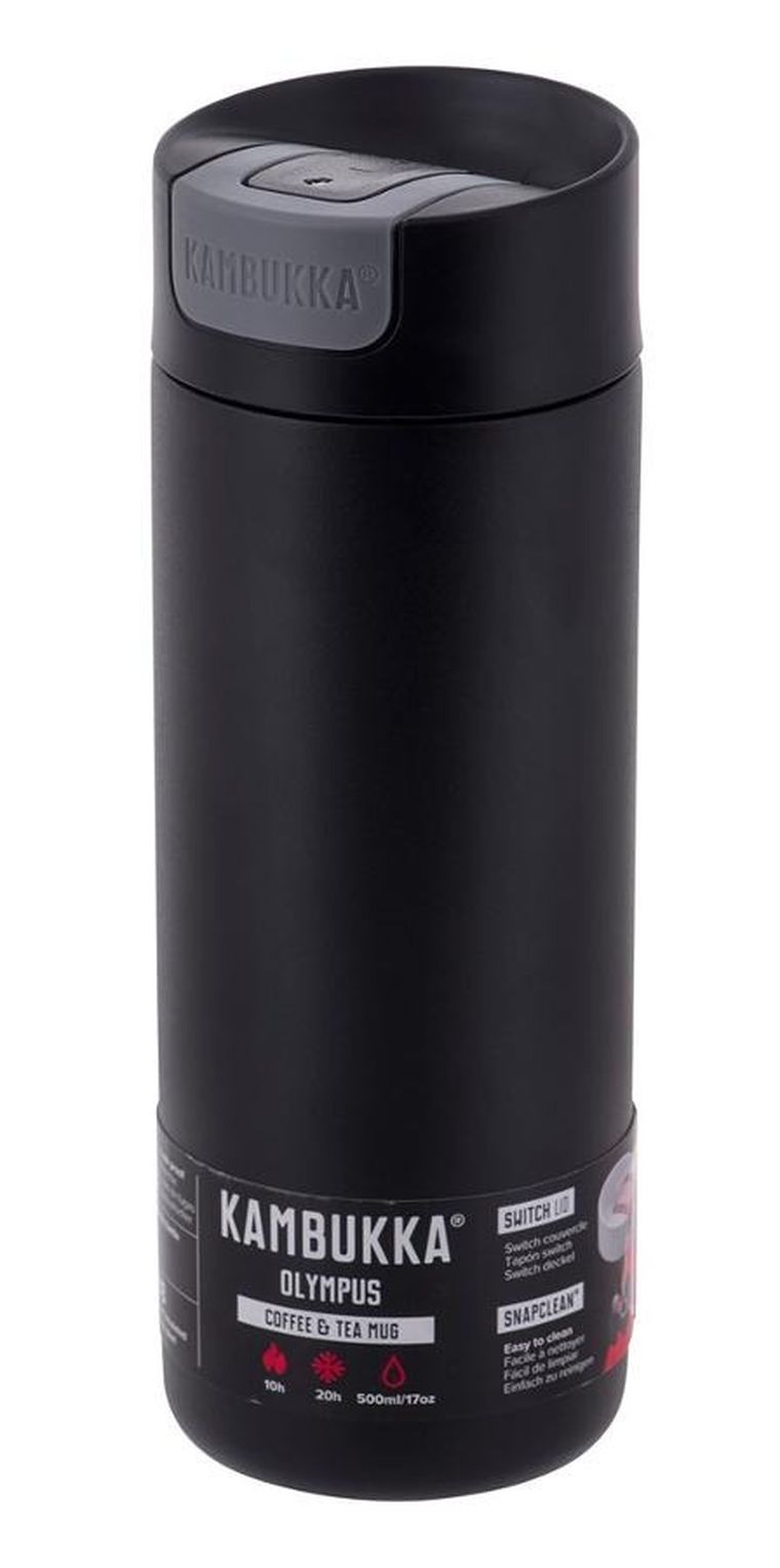Kambukka, Olympus, kubek termiczny, Matte Black, 500 ml