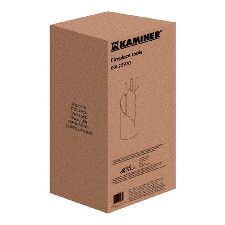 Kaminer, przybory do kominka