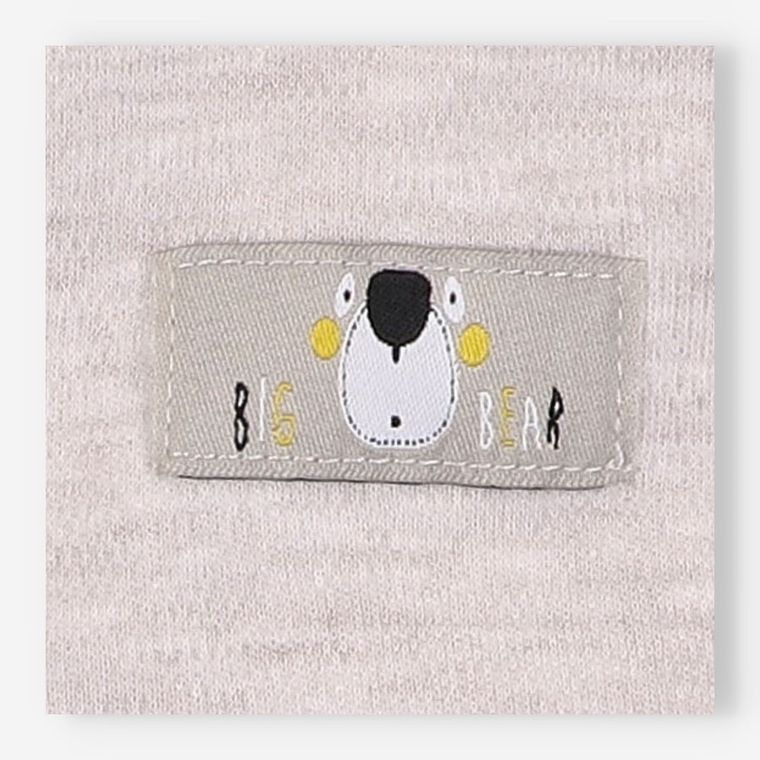 Kamizelka chłopięca, beżowa, Nini