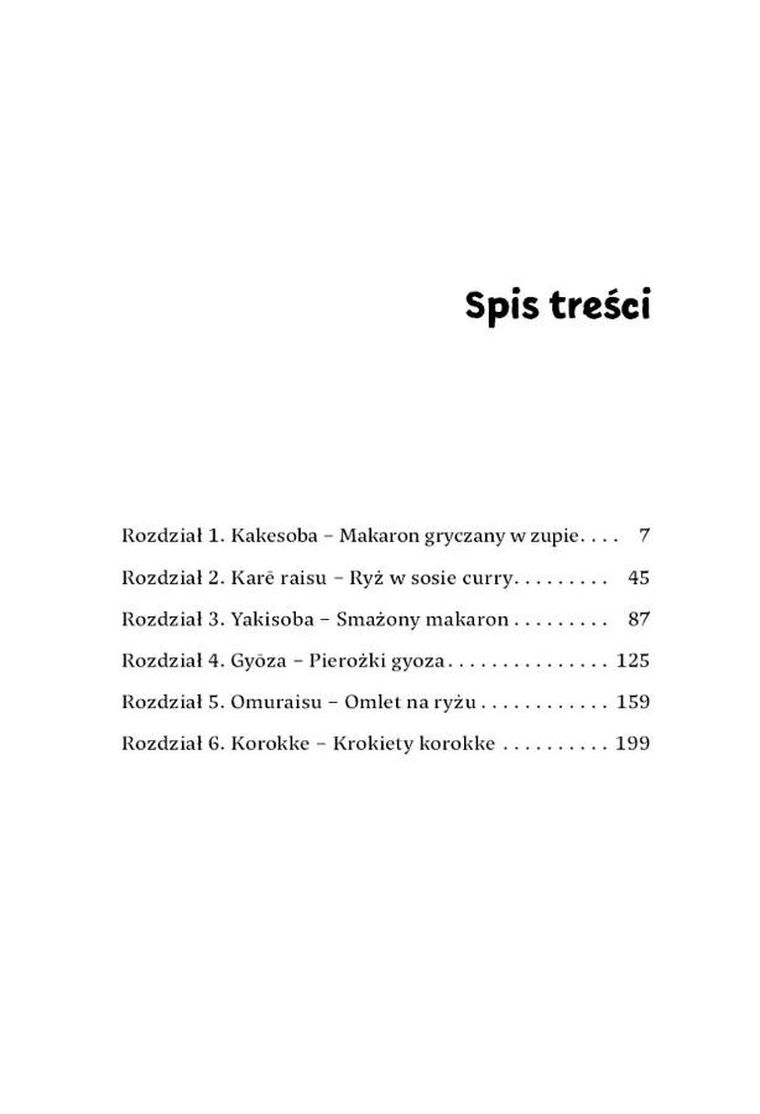 Kamogawa. Menu szczęścia