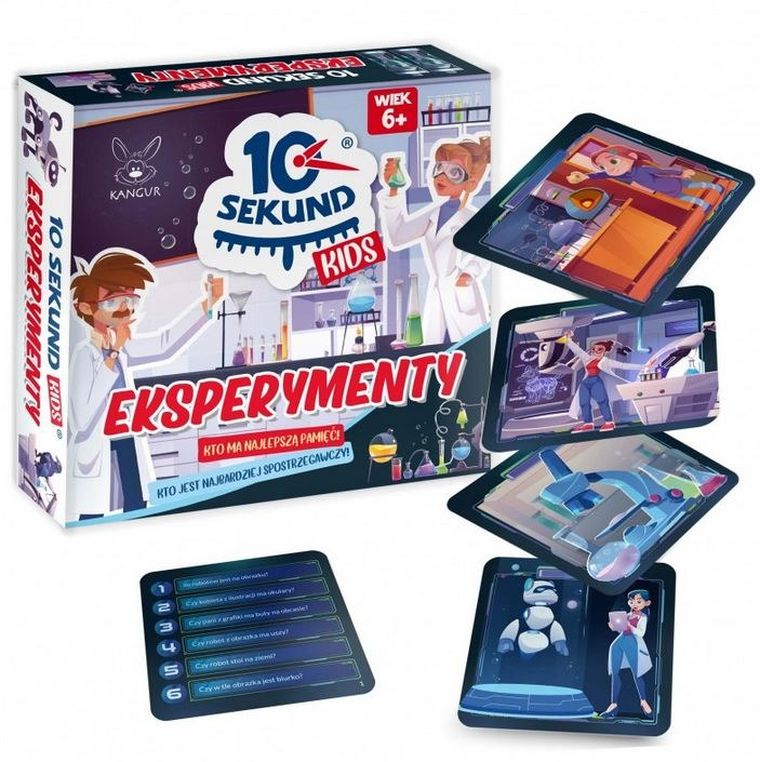 Kangur, 10 Sekund Kids, Eksperymenty, gra edukacyjna