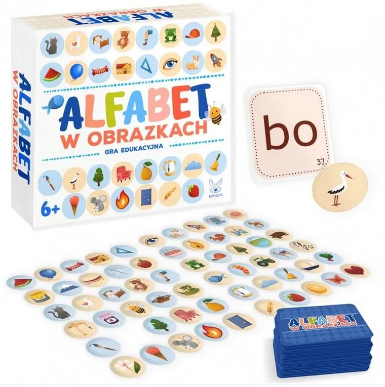 Kangur, Alfabet w obrazkach, gra edukacyjna