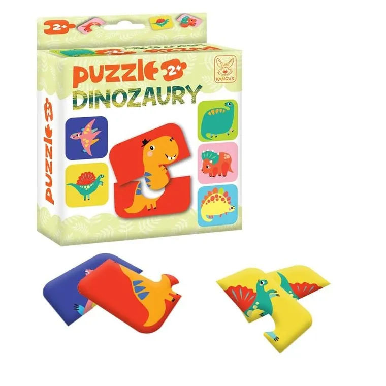Kangur, Dinozaury, puzzle