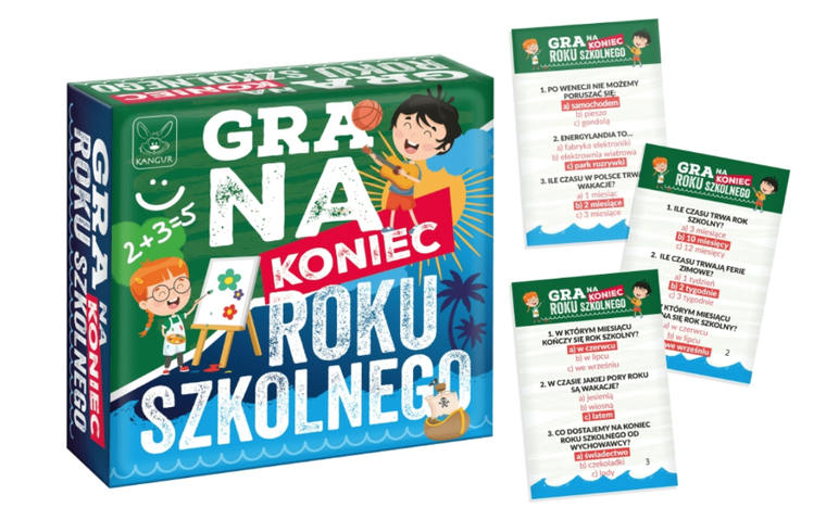 Kangur, Gra na koniec roku szkolnego, gra familijna