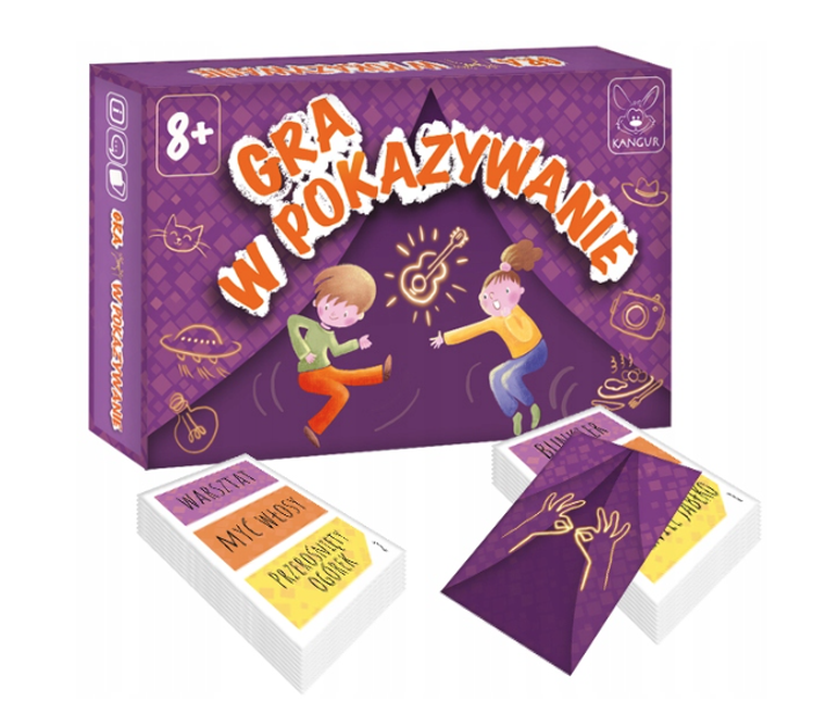 Kangur, Gra w pokazywanie, gra familijna