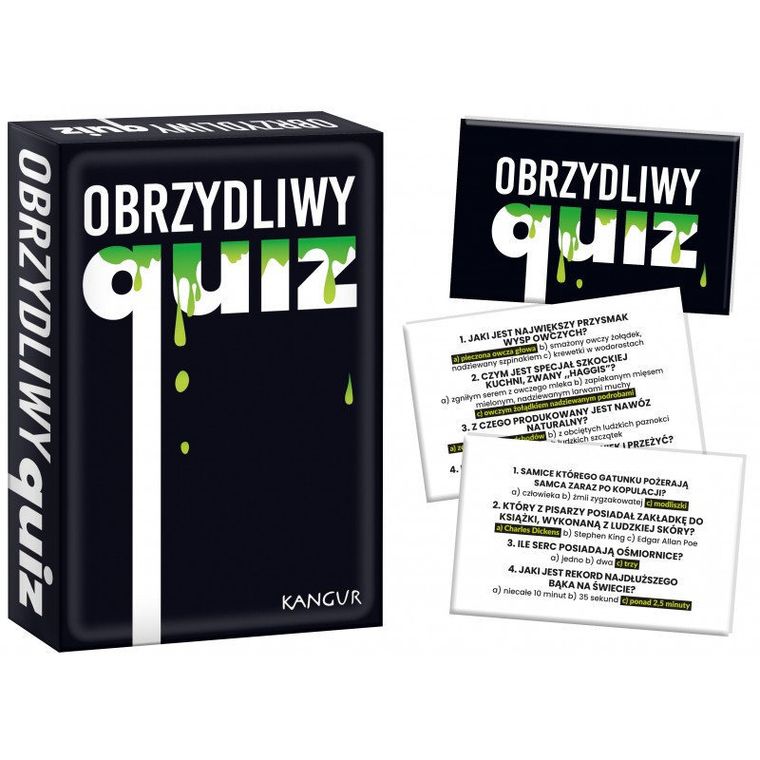 Kangur, Obrzydliwy Quiz, gra towarzyska