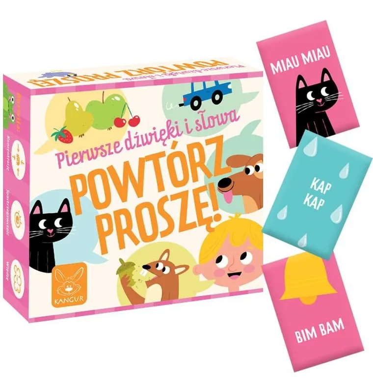 Kangur, Powtórz Proszę! Pierwsze dźwięki i słowa, gra edukacyjna