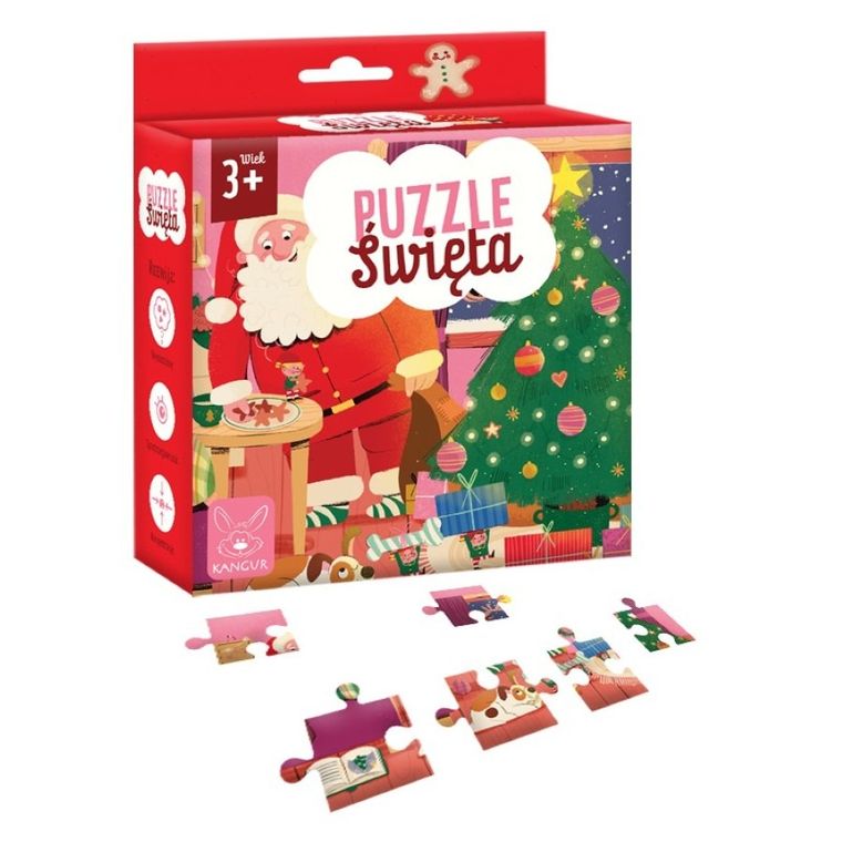Kangur, Święta, puzzle, 30 elementów