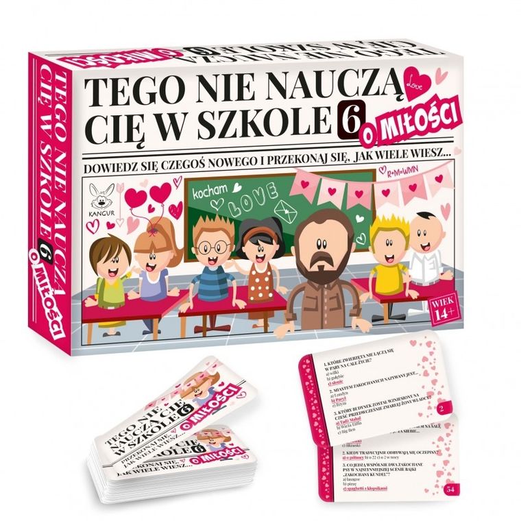 Kangur, Tego nie nauczą Cię w szkole 6, O Miłości, gra edukacyjna