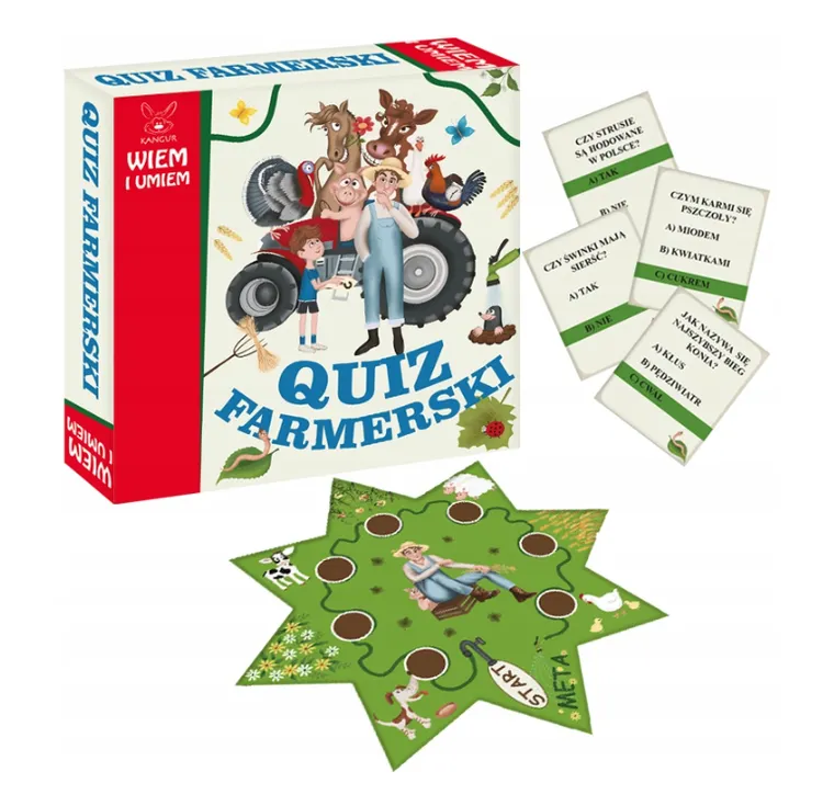 Kangur, Wiem i Umiem. Quiz Farmerski, gra familijna