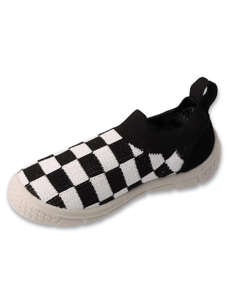 Kapcie chłopięce, czarno-białe, Befado