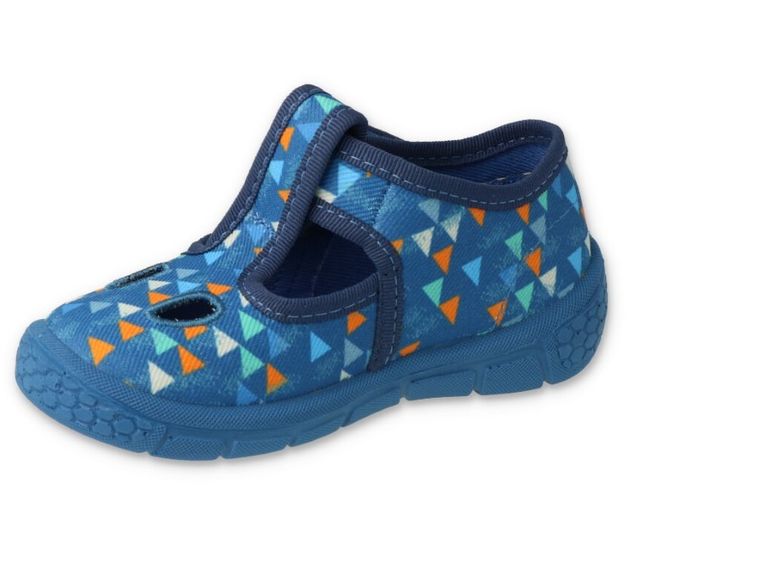 Kapcie chłopięce, granatowe, Befado