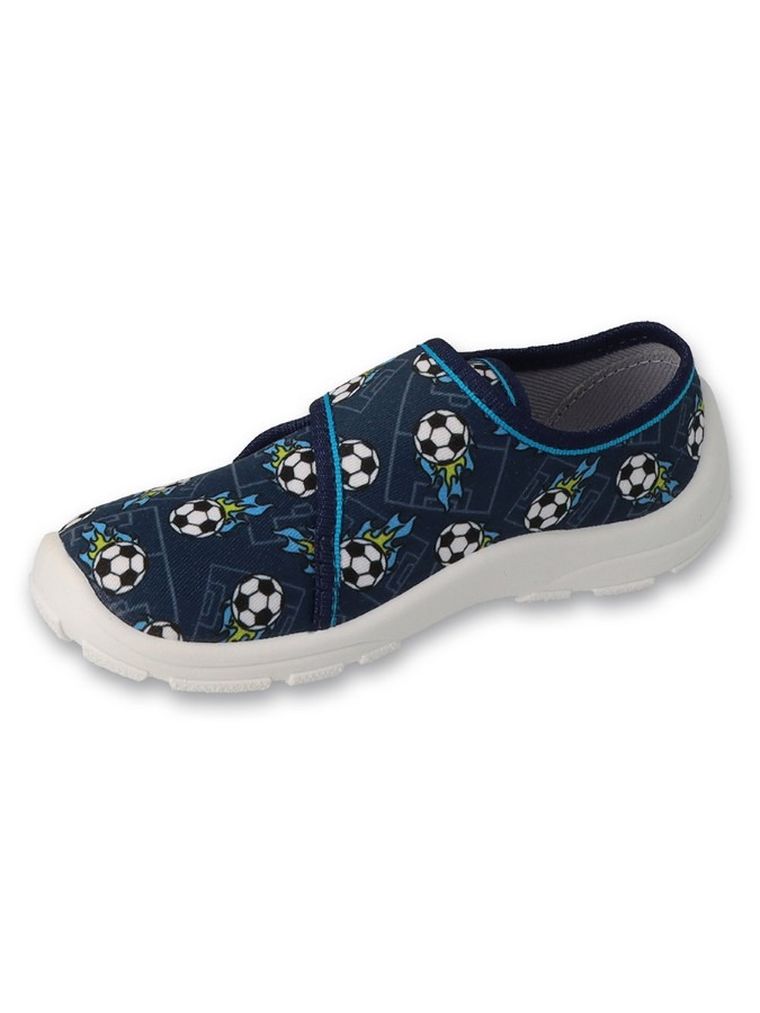 Kapcie chłopięce, granatowe, Befado