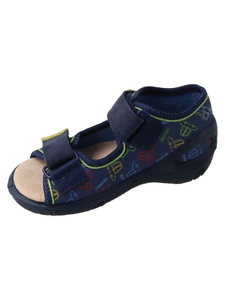 Kapcie chłopięce, granatowe, Befado