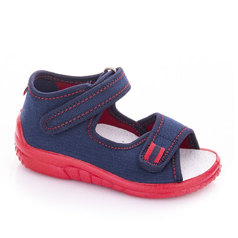 Kapcie chłopięce, granatowe, Emil, GoKids