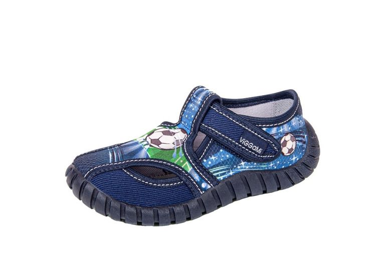 Kapcie chłopięce, granatowe, Tubiś, Vi-GGa-Mi