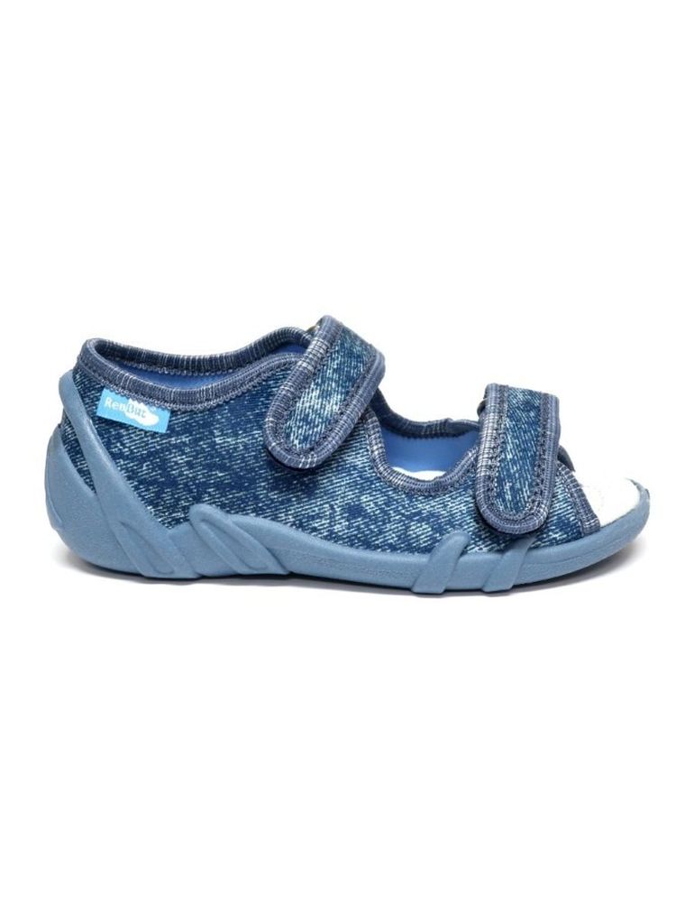 Kapcie chłopięce, niebieskie, RenBut