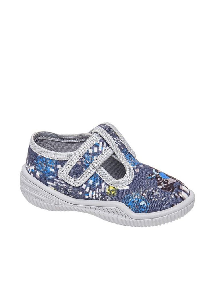 Kapcie chłopięce, szare, Vi-GGa-Mi