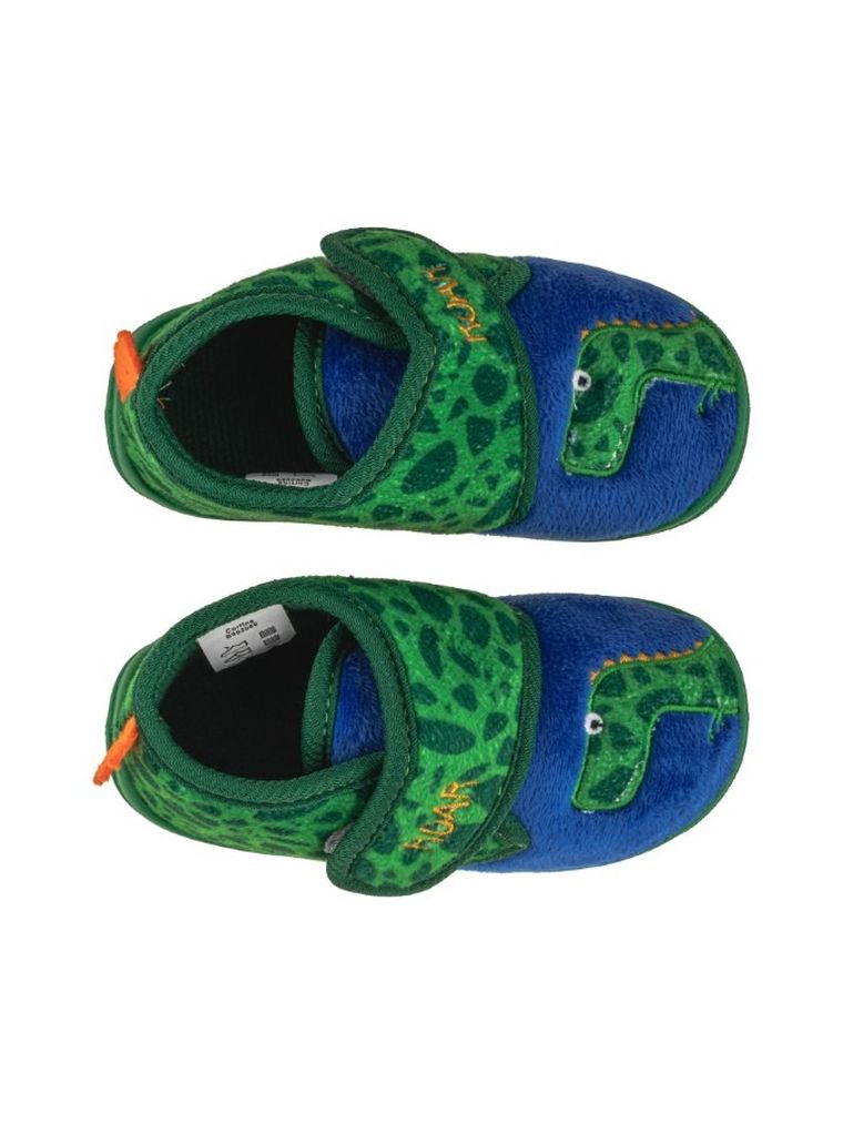 Kapcie chłopięce, zielone, BBS Shoes