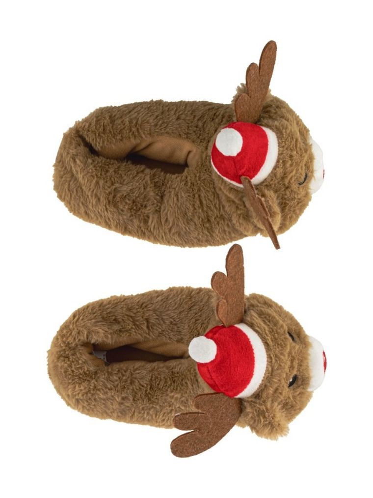 Kapcie dziecięce, brązowe, BBS Shoes