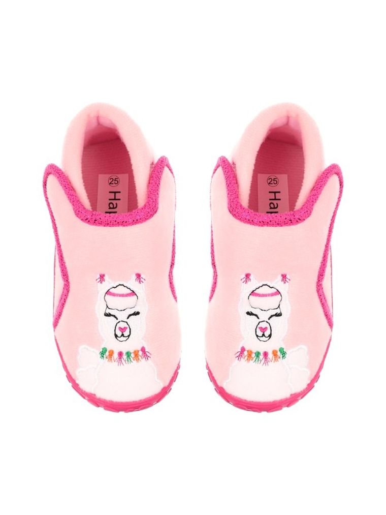 Kapcie dziewczęce, różowe, BBS Shoes