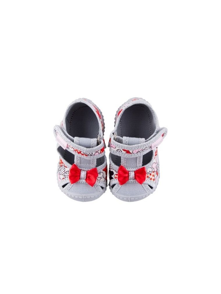 Kapcie dziewczęce, szare, Vi-GGa-Mi
