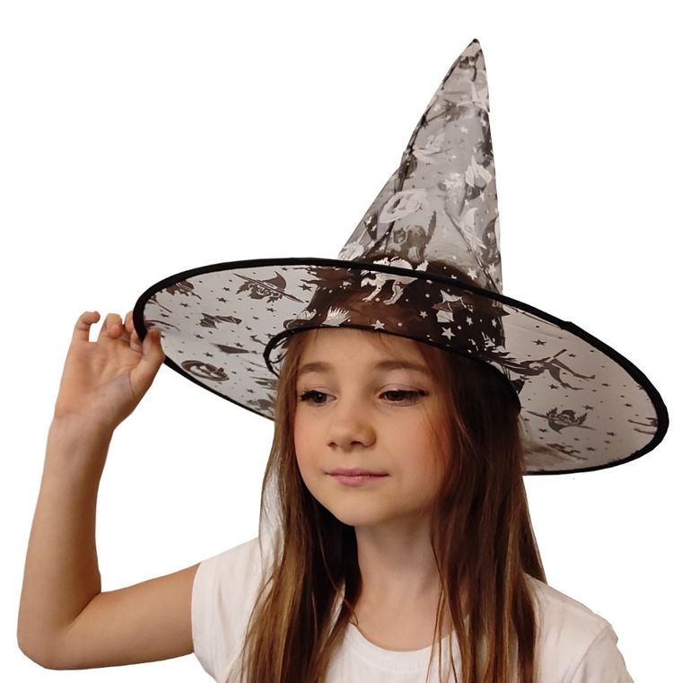 Kapelusz czarownicy, srebrny