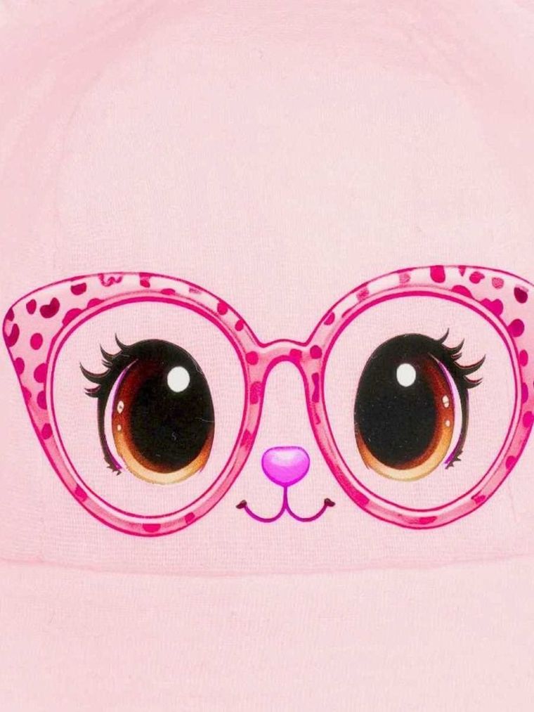 Kapelusz dziewczęcy, wiązany, różowy, Ambra