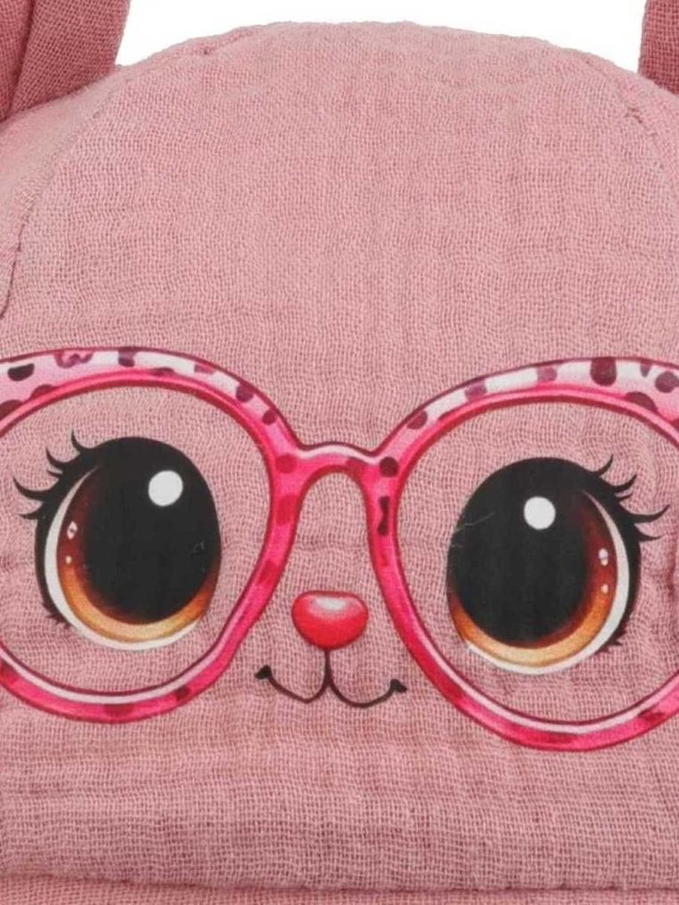 Kapelusz dziewczęcy, wiązany, różowy, Ambra