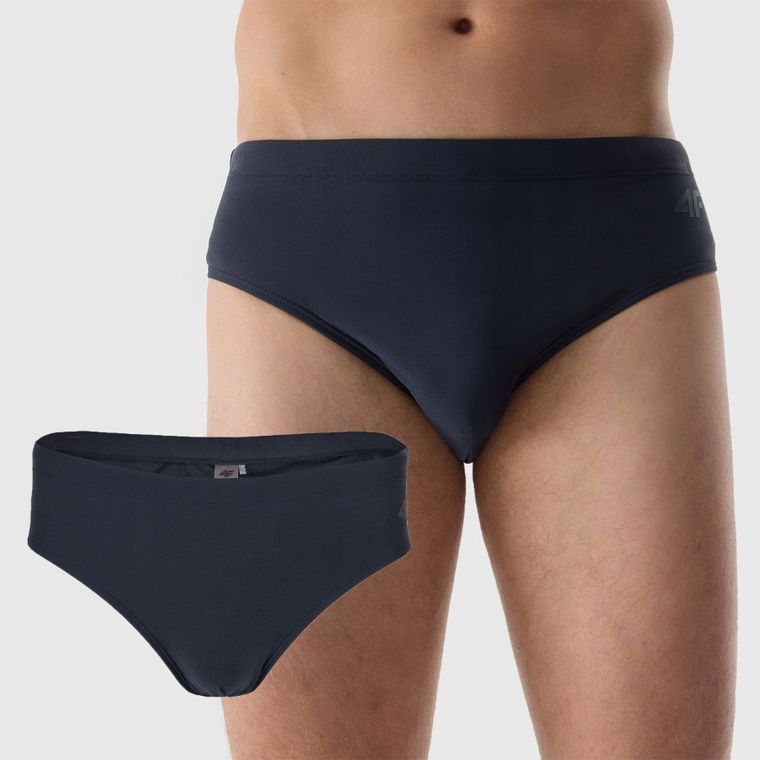 Kąpielówki męskie, granatowe, 4f