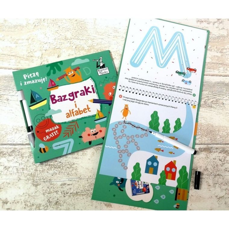 Kapitan Nauka. Bazgraki i alfabet