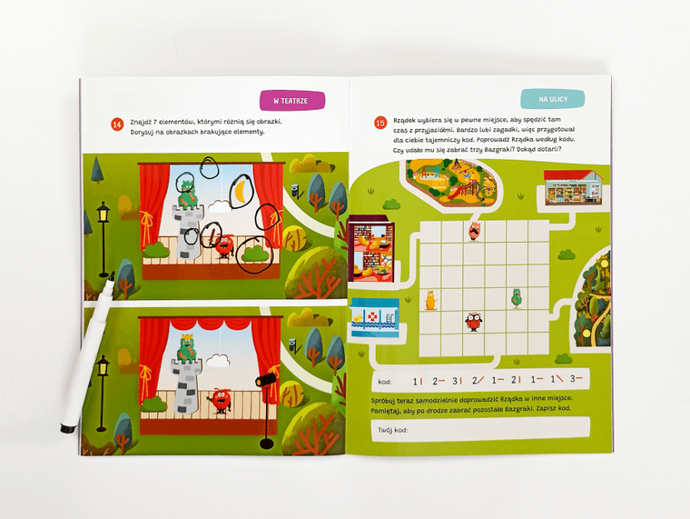 Kapitan Nauka. Bazgraki i zabawy 6-latków