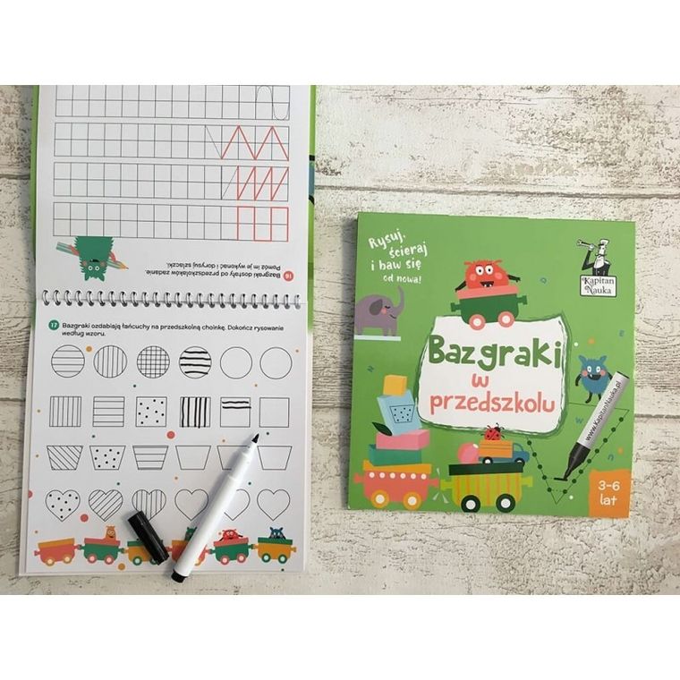 Kapitan Nauka. Bazgraki w przedszkolu 3-6 lat