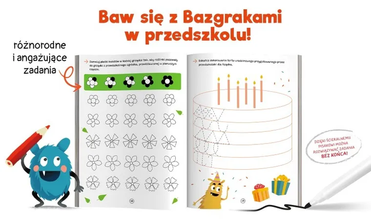 Kapitan Nauka. Bazgraki. W przedszkolu