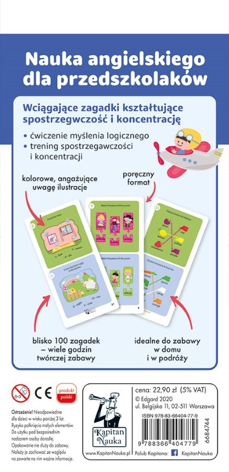 Kapitan Nauka. Find and match. Angielski.Kapitan Nauka