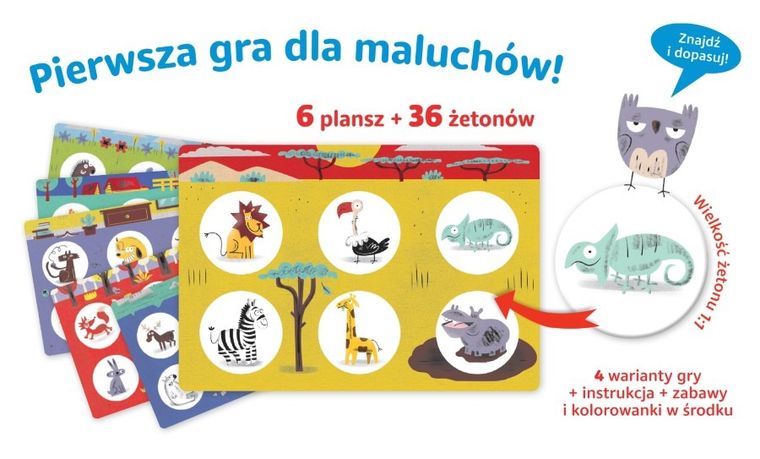 Kapitan Nauka. Loteryjka. Zwierzęta, gra edukacyjna