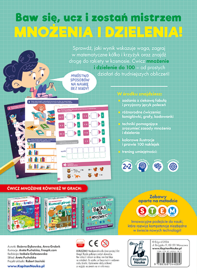Kapitan Nauka. Mnożenie i dzielenie
