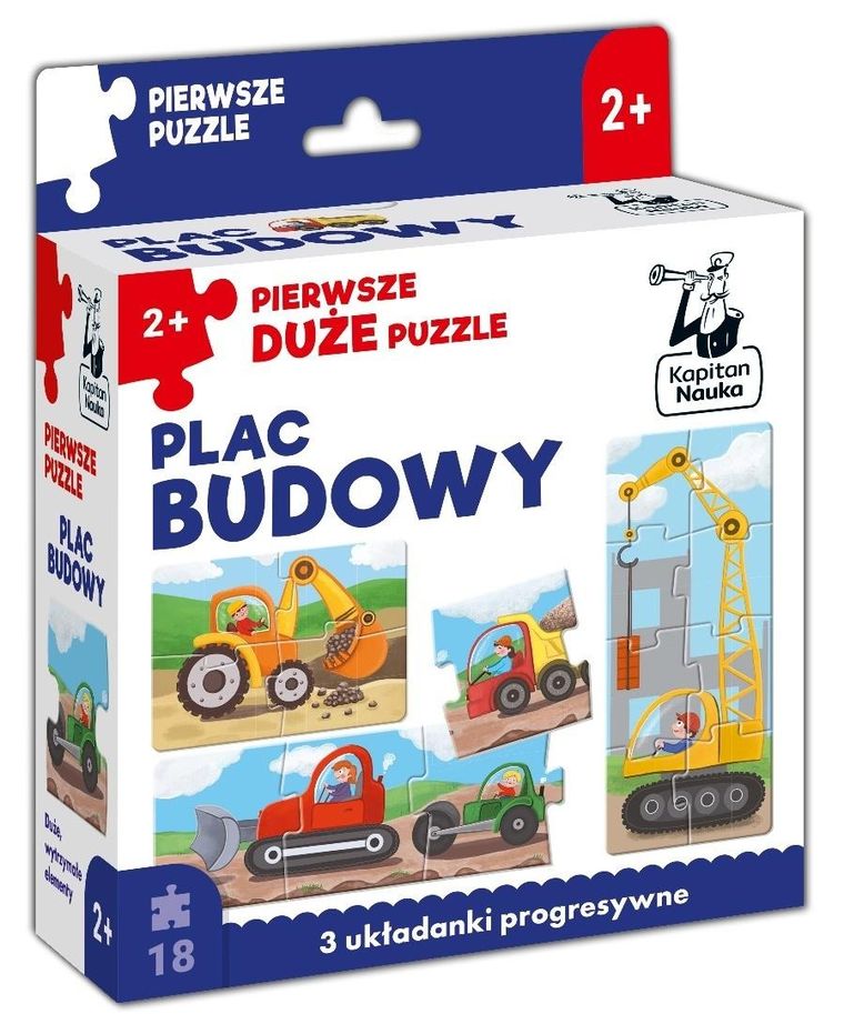 Kapitan Nauka. Plac budowy. Pierwsze duże puzzle