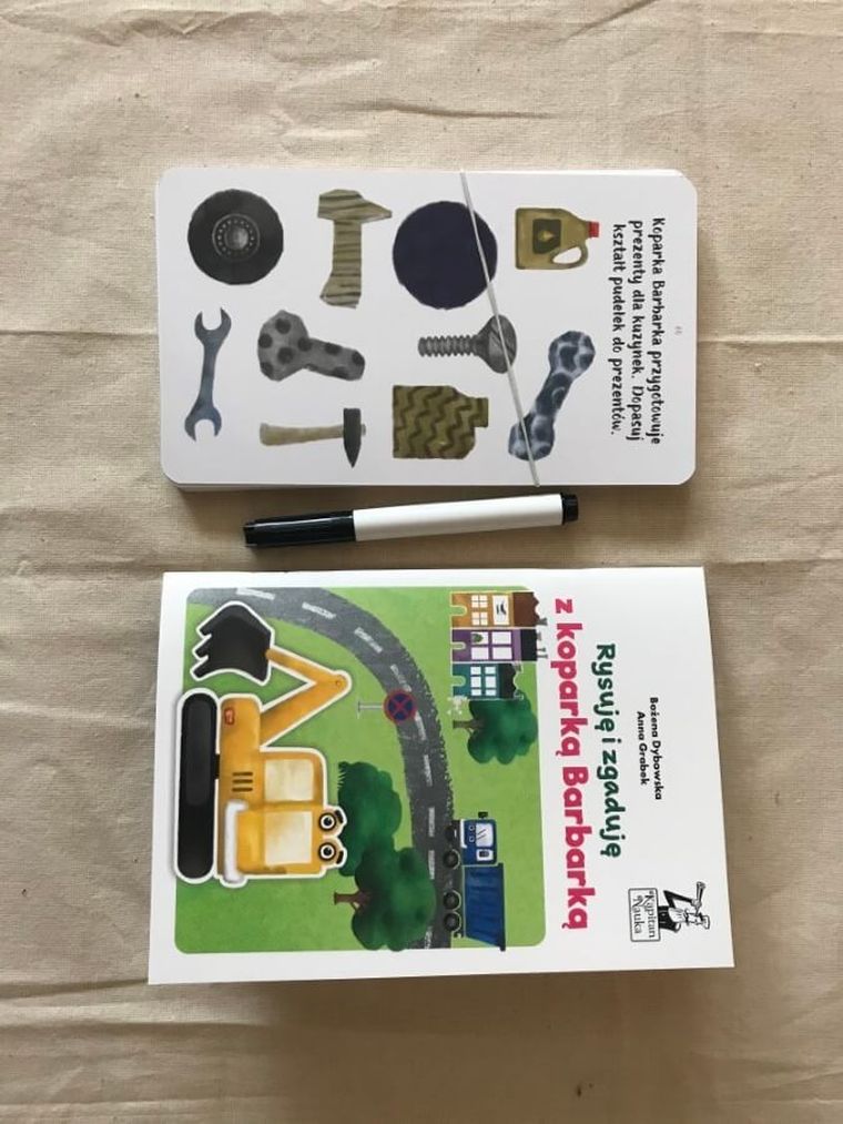 Kapitan Nauka. Rysuję i zgaduję z koparką Barbarką