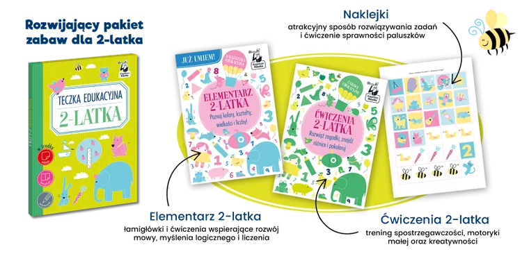 Kapitan Nauka. Teczka edukacyjna 2-latka