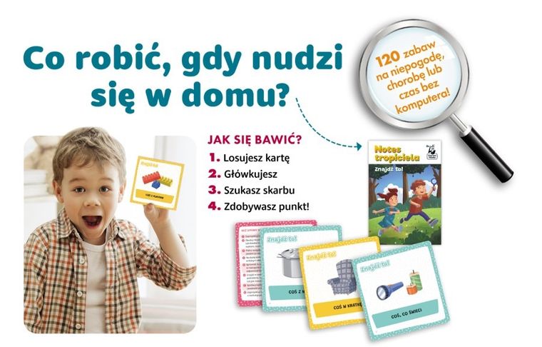 Kapitan Nauka. Znajdź to! W domu