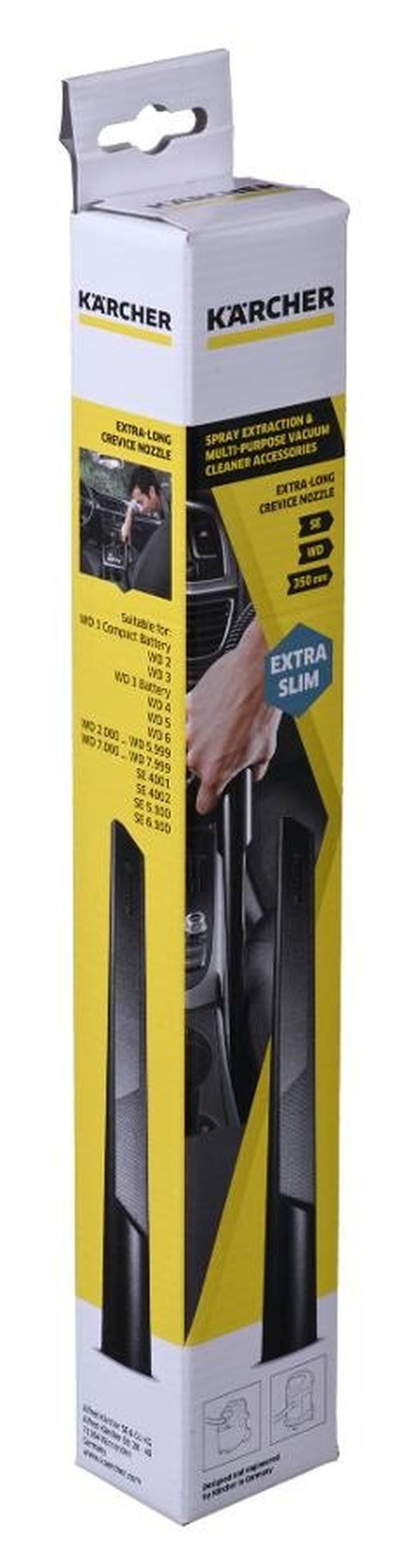 Karcher, długa ssawka szczelinowa