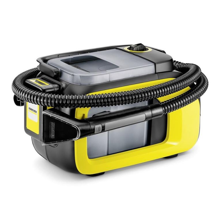 Karcher, SE 3-18 Compact Battery Set, odkurzacz piorący akumulatorowy, czarny
