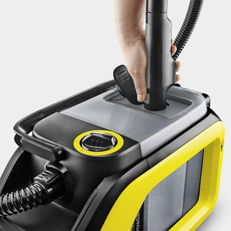 Karcher, SE 3-18 Compact, odkurzacz piorący akumulatorowy, czarny