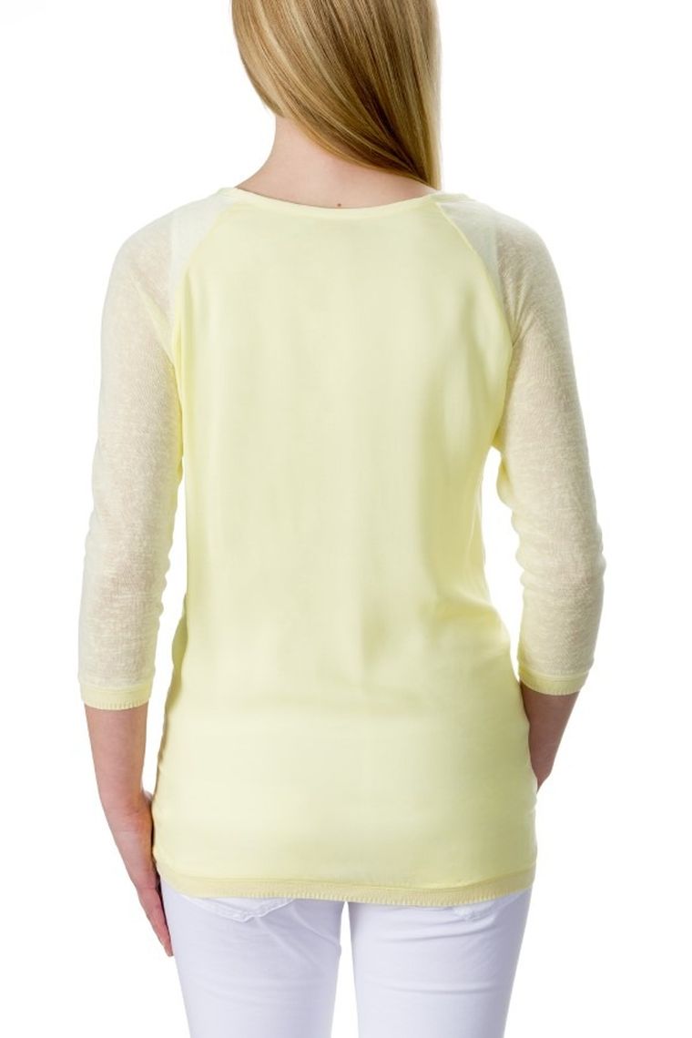 Kardigan damski, ciążowy, żółty, Bellybutton